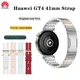 Original Huawei GT4 41mm Watch Strap 18mm Women Rubber Watch Band for GT4 Leather Strap Milanese