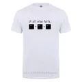 Cool Office If All Else Fails CTRL ALT DEL Tech Support Geek T Shirt Men Summer Cotton Short Sleeve