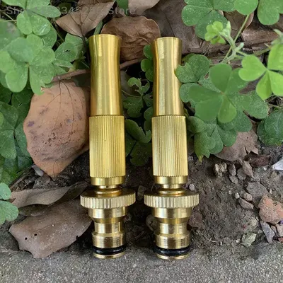 Spray Nozzle Water Gun High Pressure Direct Sprinkler Quick Connector Hose Adjustable Washer Garden