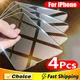 4Pcs Tempered Glass for iPhone 11 12 13 14 15 Pro XR X XS Max Screen Protector on for iPhone 12 13