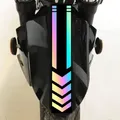 Adesivi riflettenti per moto auto moto Scooter freccia strisce parafango decalcomanie decorazione di