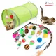 Kitten Toys Variety Pack-Pet Cat Toys Combination Set Cat Toy Funny Cat Stick Sisal Mouse Bell Ball