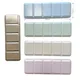 24/44 Grid Morandi Color Empty Watercolor Palette Tin Box Paint Storage Iron Box for Watercolor