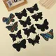 6/12Pcs Set Butterfly Bookmarks Scratch Drawing Paper Magic Scratch Art Kids Painting Creative Card