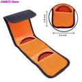 New 3 Pockets Lens Filter Bag Camera Lens Filter Pouch For 82mm ND UV CPL Camera Lens Filter Holder