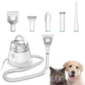 INSE P20 Pet Grooming Vacuum Large Dust Cup Pet Hair Vacuum with Clipper for Dogs 5 Pet Grooming