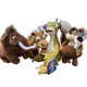 20-25cm Cartoon Anime Ice Age Super Soft Short Plush Toy Mammoth Squirrel Sloth Swordtoothed Tiger