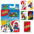 Mattel UNO Super Mario Card Games Family Funny Entertainment Board UNO Card Game Poker Kids Toys