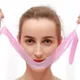 Nano Silicone V Shape Face Lifting Face Mask Bandage Double Chin Reducing Mask Cheek Chin Neck