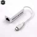 Nuovo Micro USB 2.0 5 Pin a Ethernet 10/100 M RJ45 Cavo di Rete Lan Scheda Adattatore Micro USB a scheda lan Connettore Per Tablet