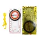 Professional Mini Compass Map Scale Ruler Multifunctional Equipment Outdoor Hiking Camping Survival