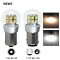 Super Led Car Ligth S25 1156 BA15S 1157 BAY15D P21W Canbus 6 v a 12V 3W freno automatico lampadina