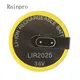 20pcs/lot LIR2025 2025 90degrees pins Rechargeable battery for Automobile remote control key