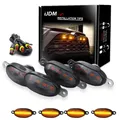 Universale Auto Anteriore LED Griglia di Luce Affumicato Ambra Bianco 12LED Griglia di Luce Eagle Eye Lampada Per Off Road Tronco SUV Ford Toyota 12V