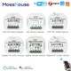 Moes Smart ZigBee WiFi Switch Module Dimmer Curtain Switch Smart Life App Remote Control Alexa