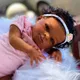 Reborn Baby Dolls African American Soft Touch Realistic Baby Doll with Soft Body Birthday Gift