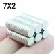 10/20/30/50/80 Pcs 7x2 Neodymium Magnet 7mm x 2mm N35 NdFeB Round Super Powerful Strong Permanent