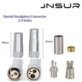 JNSUR 2/4 Holes Dental Handpiece Connector Dental Turbine Adaptor Hole Changer For Dental Chair