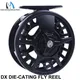 Maximumcatch 5/6/7/8 WT Fly Reel Aluminum Black Right&Left-handed Fly Fishing Reel