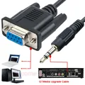 Cavo di download flash per aggiornamento firmware GTMedia V8 V8X V8 Prime da USB/DB9 da RS232 a stereo