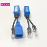 5 Pairs/Lot RJ45 Combiner uPoe Cable Kit of 2 Transimisson 2 POE Camera use One RJ45 Cable Output