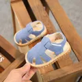 Summer Baby Shoes Fashion Rome Style Closed Toe Baby Flat Shoes Sandals Soft Sole Baby Sandals Boys