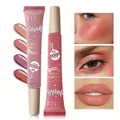 Multi-Use Cheek Lip Tinted Moistured Blush Stick Eye Cheek and Lip Brighten Cream Bronze Highlight