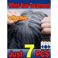 White hair treatment essence quickly turns white hair into black hair repairs natural color and