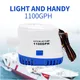 DC Automatic Bilge Water Pump 12V/24V 1100GPH For Submersible Auto Pump With Float Switch Sea Boat