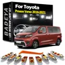 BADEYA 15Pcs LED Interior Map Dome Light Kit per Toyota Proace Verso 2016 2017 2018 2019 2020 2021