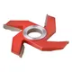 Door Core Frame Angle Alloy Cutter For Moulder Machine Spindle Shaper