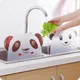 Cute Panda Water Splash Guard Baffle Board Kitchen Organizer Shelf Wall Shelf Sucker Splash Water