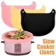 Reusable Silicone Slow Cooker Liners Divider Leakproof Heat-Resistant Slow Cooker Insert Cooker