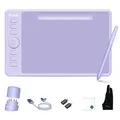 Parblo Intangbo S Drawing Tablet 8192 Levels Battery-Free Pen and 6 Hot-Keys Digital Art Tablet for