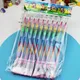 Dropship 10/24Pcs Stackable Crayon Pencils Party Favor Kid 11 Color Building Block Colorful for