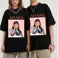 Singer Aitana Ocana Graphic T Shirt Harajuku Fashion Hip Hop Tshirt Loose Short Sleeved Hip Hop