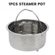 Steamer Basket Steamer Pot 1pcs Home Silicone Handle Small Kitchen Appliances For Pressure Cooker