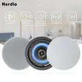 Herdio 4Inch Built In Digital Class D Amplifier Bluetooth-compatible Ceiling Speaker 160W Active