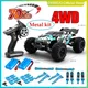 1:16 75KM/H or 50KM/H 4WD RC Car with LED Remote Control Cars High Speed Drift Monster Truck for