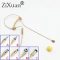 Skin Color Mini Single Ear Hanging Omni Directional Condenser Headset Microphone For Sennheiser