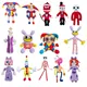 Jax Plush Cartoon Plushie Toys Digital Circus Pomni 26cm-40cm Theater Rabbit Doll Stuffed Toys