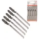 5pcs T101AO HCS T-shank Jigsaw Blade Curve Cutting Tool Kits Metal Steel Jigsaw Blade Set for Wood