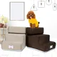 Small Dog Cat Stairs 3 Steps Pet Dog Cat House Bed Stairs Pet Ramp Ladder Removable Anti-slip