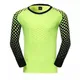 Custom Kids Men Soccer Goalkeeper Jersey Quick Dry O-neck Polka Dot Long Sleeve Sponge Pad