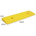 50*13*3cm Plastic PVC Road Slope Ramp Pad Portable Car Step Uphill Triangle Mat Curb Rubber