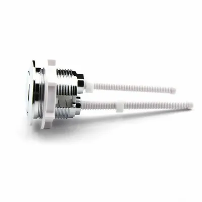 Toilet Tank Round Valve Push Button Round Dual Press Tank Push Switch Water Saving Rod Accessories Dual Flush 38mm