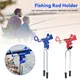 Adjustable Fishing Pole Holder Storage Rack Stainless Steel Fishing Rod Bracket Outdoor Fishing