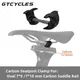 Oval 7*9 / 7*10 mm Carbon Seatpost Clamp Carbon Saddle Rail Parts Seatpost Clamp Suitable For
