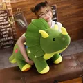 40cm Creative Big Plush Soft Triceratops Stegosaurus Plush Toy Dinosaur Doll Stuffed Toy Kids