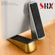 1/2 Pcs Safety Silicone Door Stop Stoppers Block Wedge Doorstops Door Stopper Home Office Door Rear